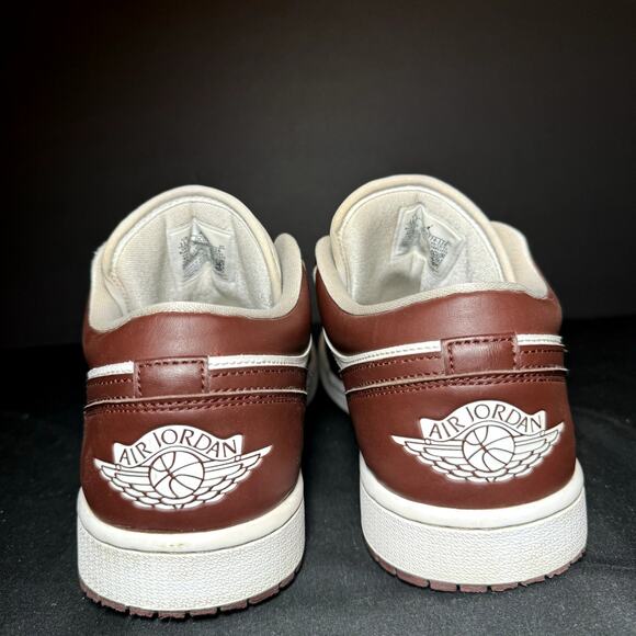Size 11.5 - Wmns Nike Air Jordan 1 Low Bronze Eclipse Women's Shoes - Picture 5 of 8